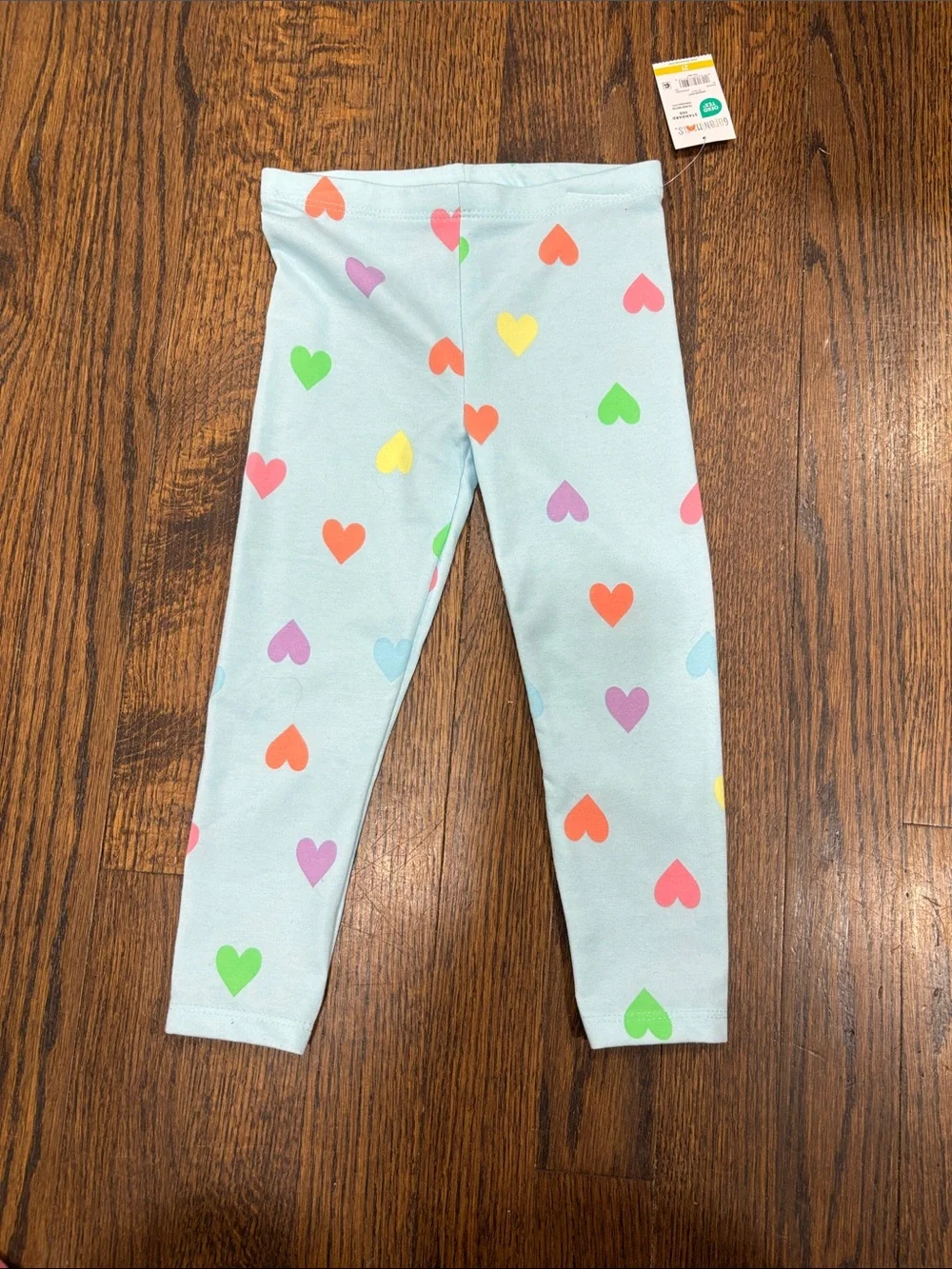 Garanimals girls Navy Blue Cargo Shorts and legging bundle size 2T